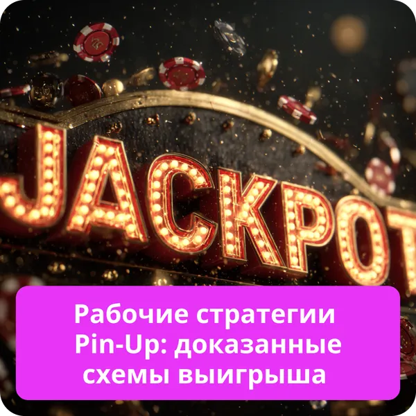 Рабочие стратегии Pin-Up: доказанные схемы выигрыша